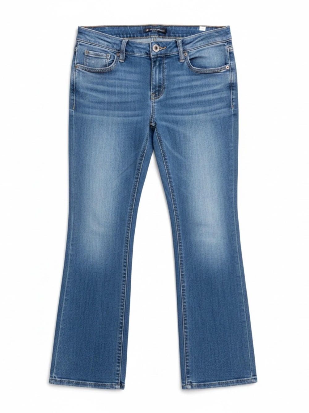 BKE Denim Bootcut Jeans Size 26R Blue Mid Rise Stretch